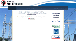 Desktop Screenshot of ergezmuhendislik.com