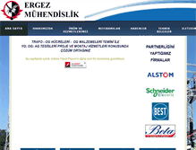 Tablet Screenshot of ergezmuhendislik.com